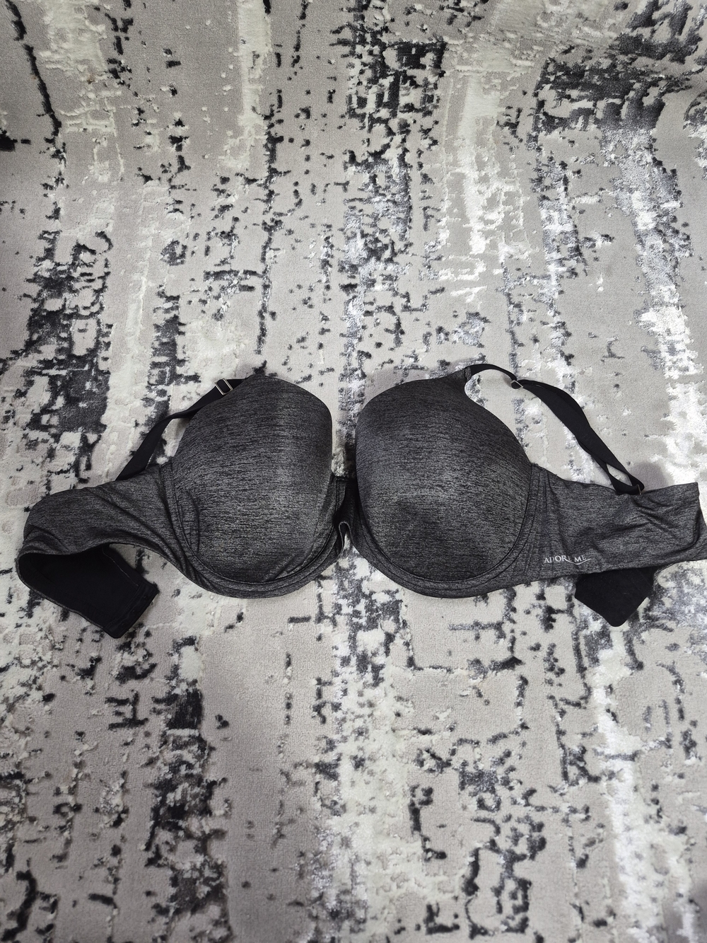 Adore Me Abellinaa Contour Bra Women's 42C Gray Underwire Full Coverage NEW